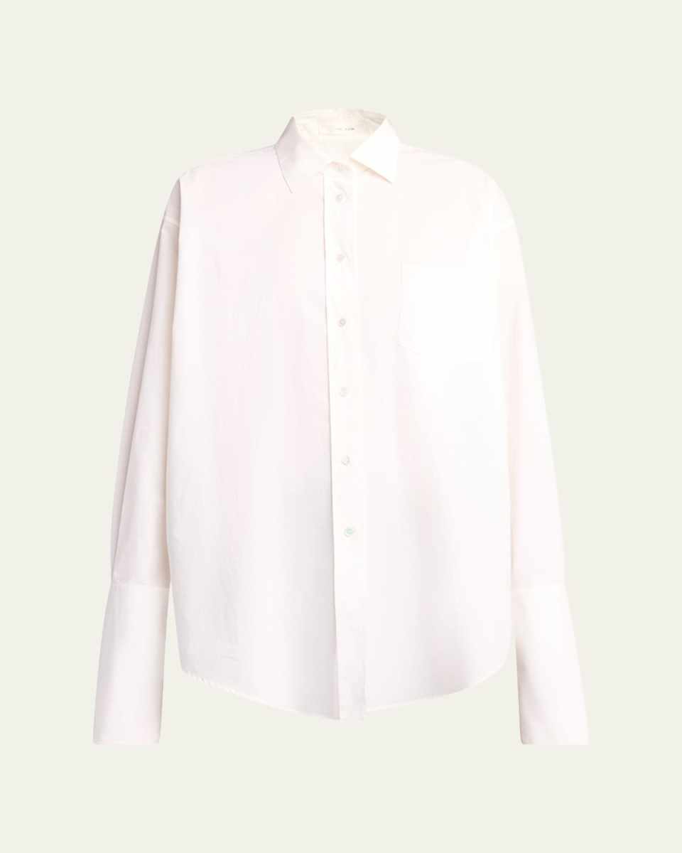 Ment Poplin Button-Down Shirt